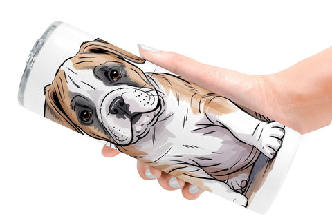Tumbler Dog Nursery Sublimation artnoy 