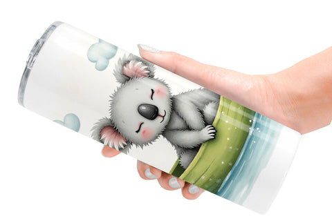 Tumbler Doodle Dream Animals Sublimation artnoy 