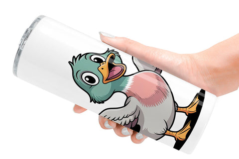 Tumbler Duck Mood Sublimation artnoy 