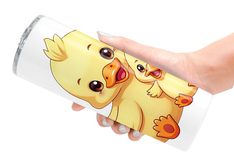 Tumbler Duck Mother's Day Sublimation artnoy 