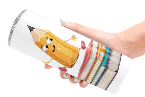 Tumbler Eager Pencil Sublimation artnoy 