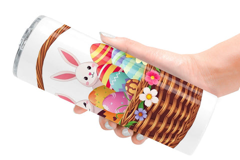 Tumbler Easter Basket Sublimation artnoy 