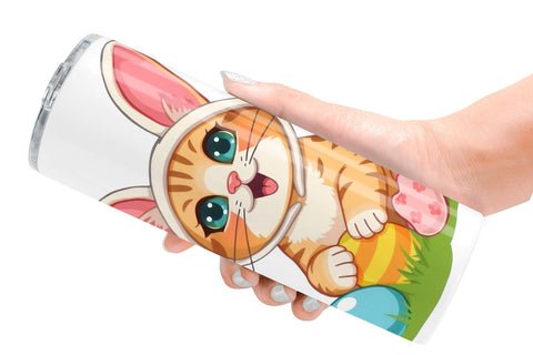 Tumbler Easter Cat Sublimation artnoy 