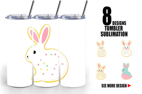 Tumbler Easter Cookie Sublimation artnoy 