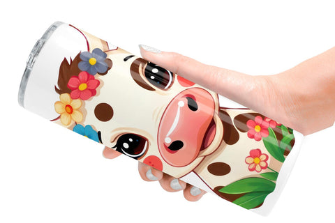 Tumbler Easter Cow Sublimation artnoy 