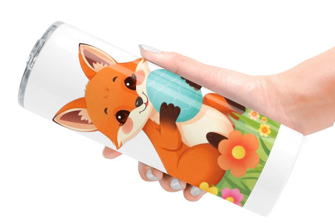 Tumbler Easter Fox Sublimation artnoy 
