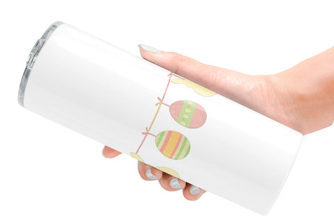 Tumbler Easter Garland Sublimation artnoy 