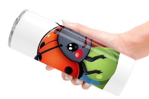 Tumbler Easter Ladybug Sublimation artnoy 