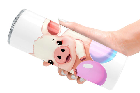 Tumbler Easter Pig Sublimation artnoy 