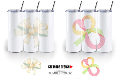 Tumbler Easter Ribbon Sublimation artnoy 