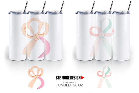 Tumbler Easter Ribbon Sublimation artnoy 