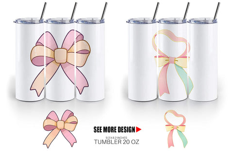 Tumbler Easter Ribbon Sublimation artnoy 