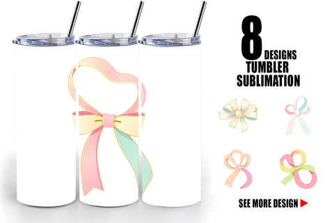 Tumbler Easter Ribbon Sublimation artnoy 