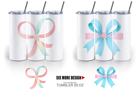Tumbler Easter Ribbon Sublimation artnoy 