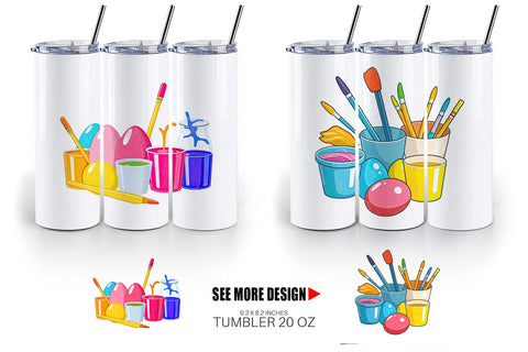 Tumbler Egg Dye Kit Sublimation artnoy 