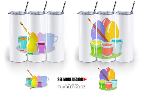 Tumbler Egg Dye Kit Sublimation artnoy 