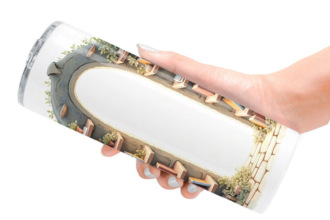 Tumbler Enchanted Reading Nook Sublimation artnoy 