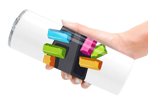 Tumbler Eraser and Chalk Sublimation artnoy 