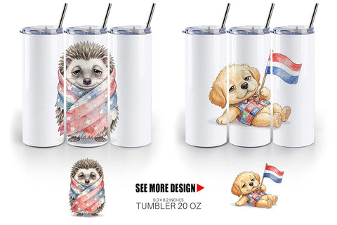 Tumbler Exhausted BBQ Animal Burnout Vibes Sublimation artnoy 