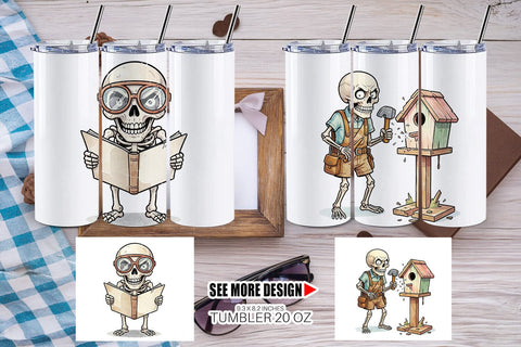 Tumbler Failed DIY Dad Bone Watercolor Sublimation artnoy 