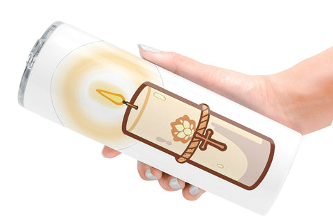 Tumbler Faithful Pastels Sublimation artnoy 