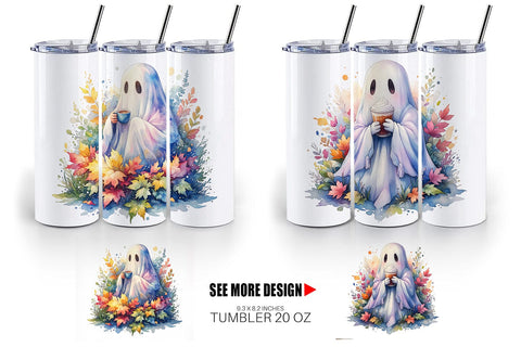 Tumbler Fall Pumpkin Spice Coffee Sublimation artnoy 