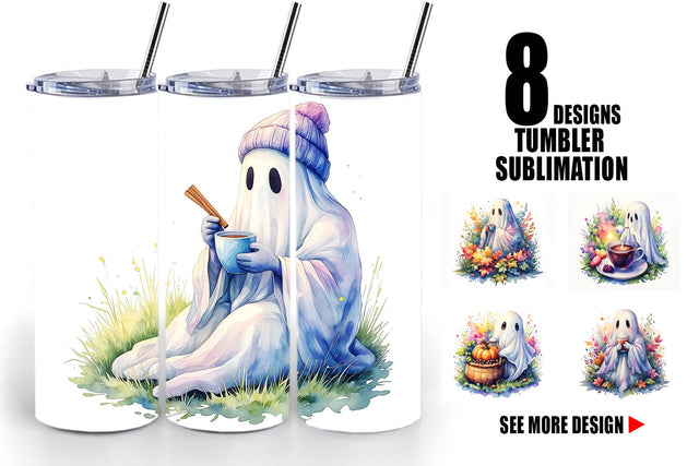 Tumbler Fall Pumpkin Spice Coffee Sublimation artnoy 