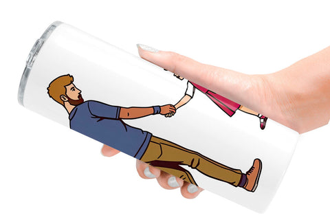 Tumbler Father and Child Sublimation artnoy 