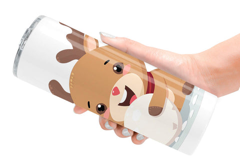 Tumbler Festive Baby Rudolf Sublimation artnoy 