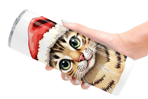 Tumbler Festive Furry Friends Sublimation artnoy 