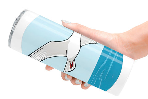 Tumbler Flying Seagull Sublimation artnoy 