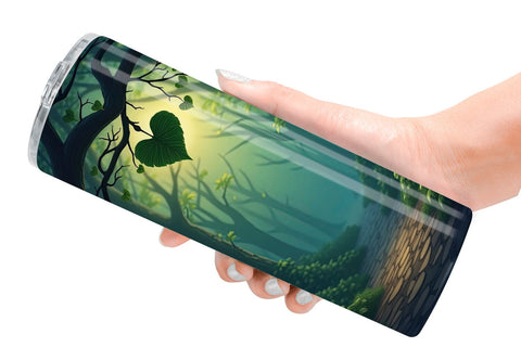 Tumbler Forest Heart Sublimation artnoy 