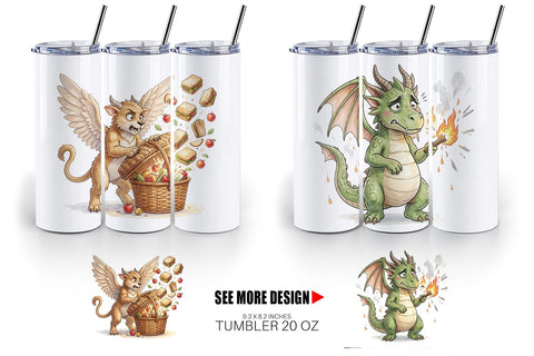 Tumbler Frazzled Magic Mom Chaos Sublimation artnoy 