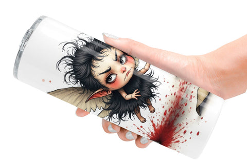 Tumbler Frazzled Sugar Plum Fairy Sublimation artnoy 