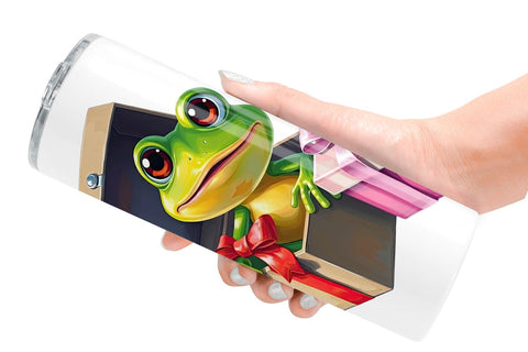 Tumbler Frog Gift Sublimation artnoy 