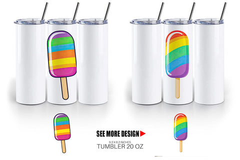 Tumbler Frozen Treat Sublimation artnoy 