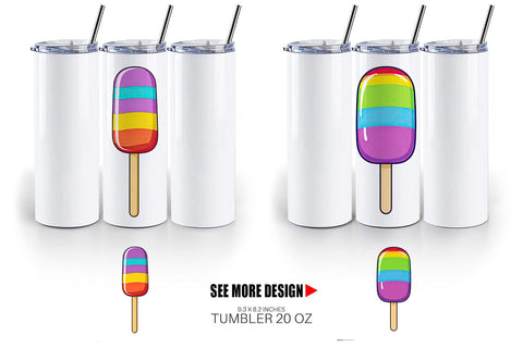 Tumbler Frozen Treat Sublimation artnoy 