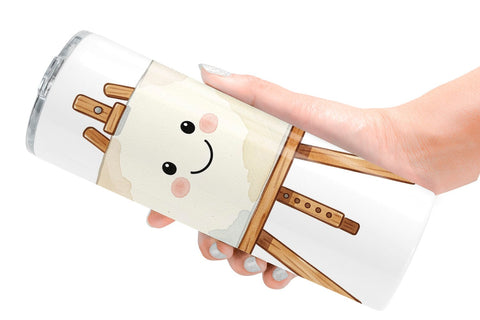 Tumbler Funky Art Science Mascot Watercolor Sublimation artnoy 