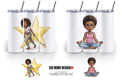 Tumbler Funny Black Excellence Sublimation artnoy 
