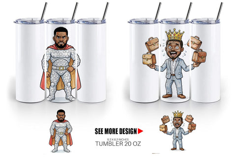 Tumbler Funny Black Excellence Sublimation artnoy 
