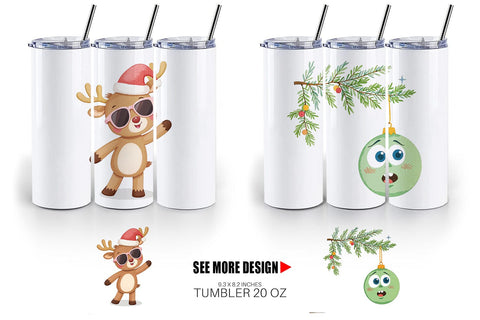 Tumbler Funny Christmas Sublimation artnoy 