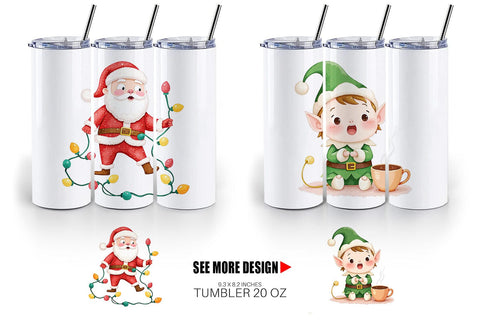 Tumbler Funny Christmas Sublimation artnoy 