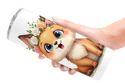 Tumbler Furry Expressions Sublimation artnoy 