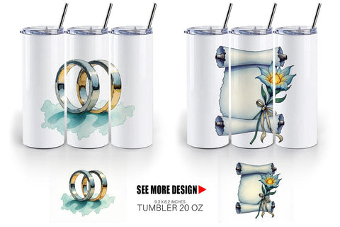 Tumbler Galactic Affection Sci-Fi Love Symbols Sublimation artnoy 