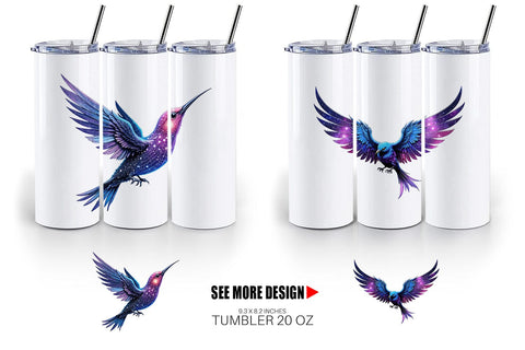 Tumbler Galactic Pet Charms Sublimation artnoy 