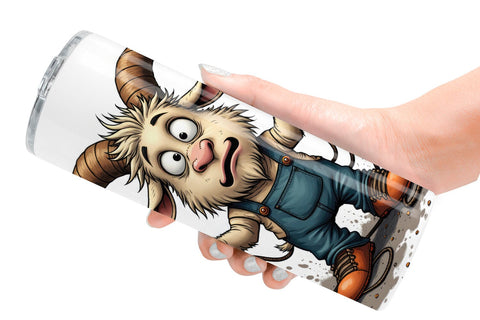 Tumbler Garage Chaos Critter Sublimation artnoy 