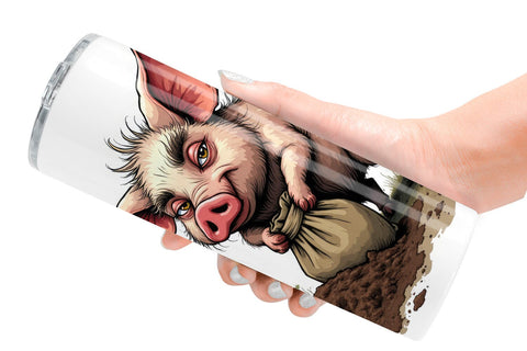 Tumbler Garden Grumps Sublimation artnoy 