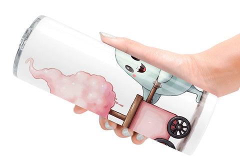Tumbler Ghost Carnival Toys Sublimation artnoy 