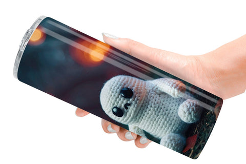 Tumbler Ghost Knitted Sublimation artnoy 