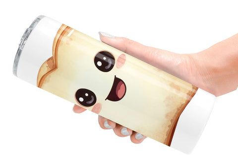 Tumbler Ghost Toast Sublimation artnoy 